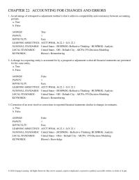 Chapter 22 Sometimes a change in estimate and a change in accounting