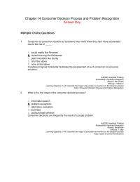 Marketing Chapter 14 Describe The Impact Purchase Involvement The Decision