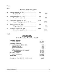 Accounting Chapter 4 Homework Solutions Manual Ap47 Continued South Bend Repair