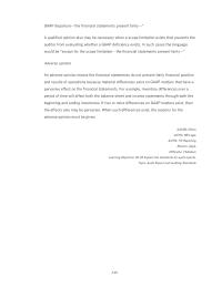 Chapter 5 If two or more differences on GAAP matters exist
