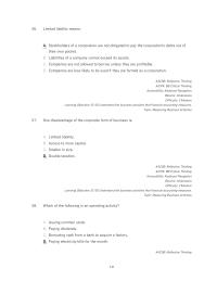 Chapter 1 Limited Liability Means Stockholders Corporation Are