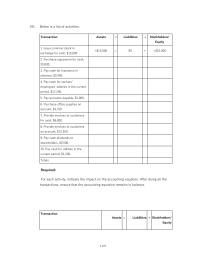 Chapter 2&nbsp;Record transactions in a journal using debits and credits