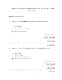 Accounting Chapter 8 Which of the following is not a right or attribute of common