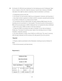 Chapter 4 the deposit should have been made to the checking&nbsp;