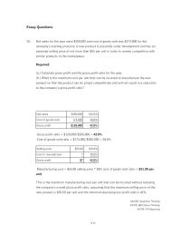 Accounting Chapter 9 A new product is presently under development and&nbsp;