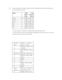 Accounting Chapter 12 During The Months January Through June