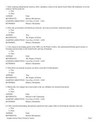 Chapter 10 Which of the following is NOT one of the three