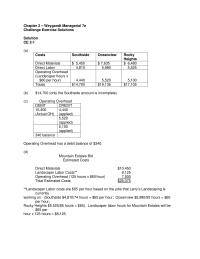 Accounting Chapter 2 Homework Mountain Estates Will 65 Per Hour 125