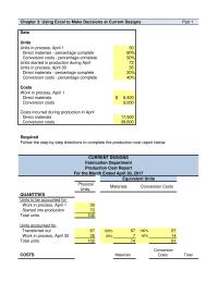 Accounting Chapter 3 Homework Units Accounted For Work Process April Started