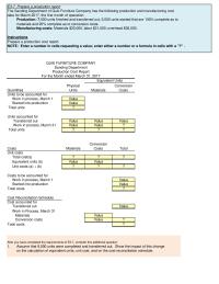 Accounting Chapter 3 Homework Cost Per Equivalent Units C Direct Materials