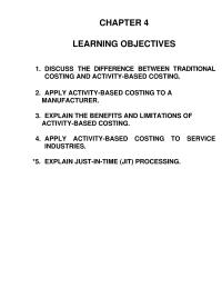 Accounting Chapter 4 Homework This Shift Results More Accurate Costing Because