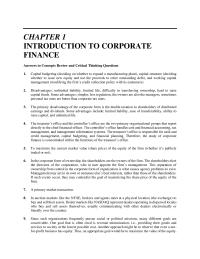 Chapter 1 Homework However The Current Management Cannot Increase The