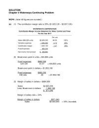 Accounting Chapter 5 Homework Net Income However Would Increase 8113710 75198810