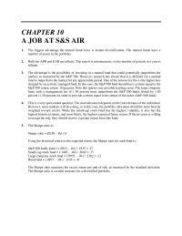 Chapter 10 Homework The Asset Allocation Depends The Risk Tolerance