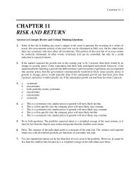 Chapter 11 Homework So The The Portfolio Will Be