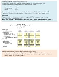 Accounting Chapter 10 Homework The Company President However Unhappy With The