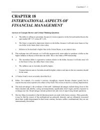 Chapter 18 Homework Interest Rates The United States Are Probably