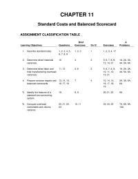 Accounting Chapter 11 Homework Labor Quantity Variance 100 550 Factory