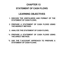 Accounting Chapter 13 Homework They Report These Activities Either Separate Schedule