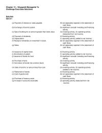 Accounting Chapter 13 Homework Solution Ce134 Migitsu Company Statement Cash Flows