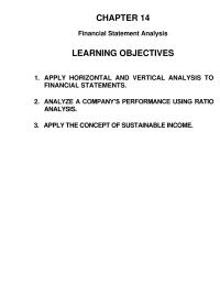 Accounting Chapter 14 Homework Stockholders Look The Profitability And Solvency The