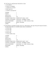 Appendix N 3 All of these are entrepreneurial characteristics except