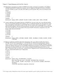 Economics Chapter 9 Rough Amp Tumble Clothiers Considering The Purchase