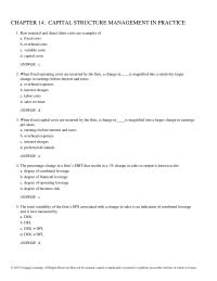 Economics Chapter 14 Raw material and direct labor costs are examples of