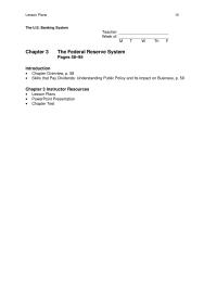 Banking Chapter 3 Homework Review And Assess Checkpoint PP 78