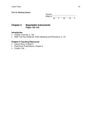 Banking Chapter 6 Homework Objectives 631 Identify Key Laws That Make