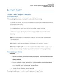 Human Resources Chapter 5 Homework HR Searches Files For Individuals With Requisite