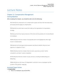 Human Resources Chapter 11 Homework High Performance Should Rewarded But Employees Must