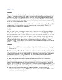 Human Resources Chapter 13 Homework Glassdoor reported that most workers say they would
