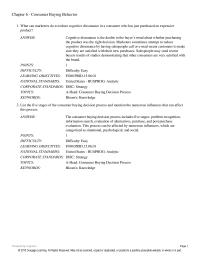 Chapter 06 What can marketers do to reduce cognitive dissonance in a consumer