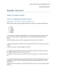 Human Resources Chapter 13 Homework Full Choice Being Able Choose Anything