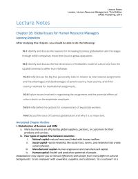 Human Resources Chapter 16 Homework Many businesses are affected by global suppliers