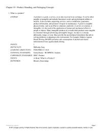 Chapter 10 The Buyer Spends Little Time Planning The