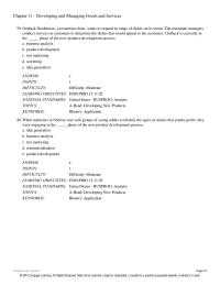 Chapter 11 A suggested approach to deleting products