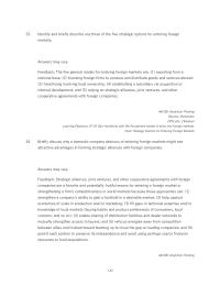 Chapter 7 True False Explain answers May Vary feedback False Multi domestic