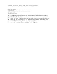Chapter 13 Given That These Two Gene Loci