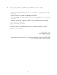 Chapter 8 The Options For Allocating Diversified Company’s