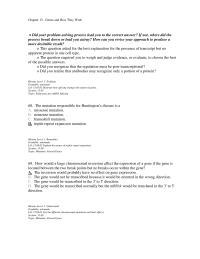 Chapter 15 The Mutation Responsible For Hunting tons Disease