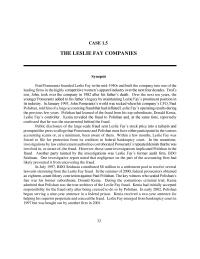 Accounting Chapter 1 Homework Fred Pomerantz founded Leslie Fay in the mid-1940s