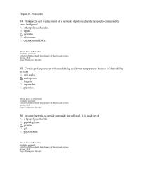 Chapter 28 Bacterial Ribosomes Differ From Eukaryotic Ribosomes