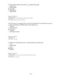 Chapter 29 The Malarial Parasite Plasmodium Member The