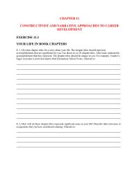 Counseling Chapter 11 Homework Also Write Significant Events Which You Think