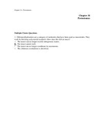 Chapter 34 Dibenzoyl Hydrazines Are Category Molecules That Have Been