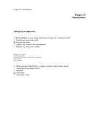 Chapter 35 What Would Easy Way Determine Skull Mammals