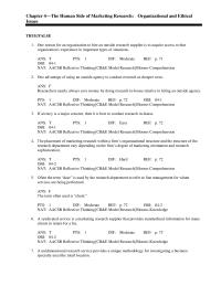 Chapter 4 One problem typically faced by marketing research directors is that the
