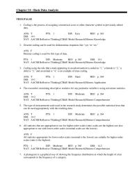 Chapter 14 The reference base is the number of respondents or observations